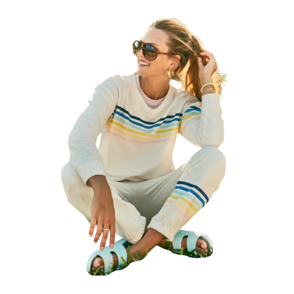 Addison Bay 2 Piece Set Old City Crewneck & Callowhill Sweatpants Set {Size XS}